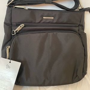 Travelon crossbody Bag black large Anti theft